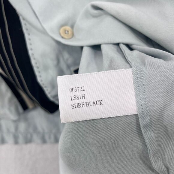 Nat Nast Shirt Men XL Light Blue 100% Silk Short Sleeve Retro Sopranos Classic - Picture 7 of 12